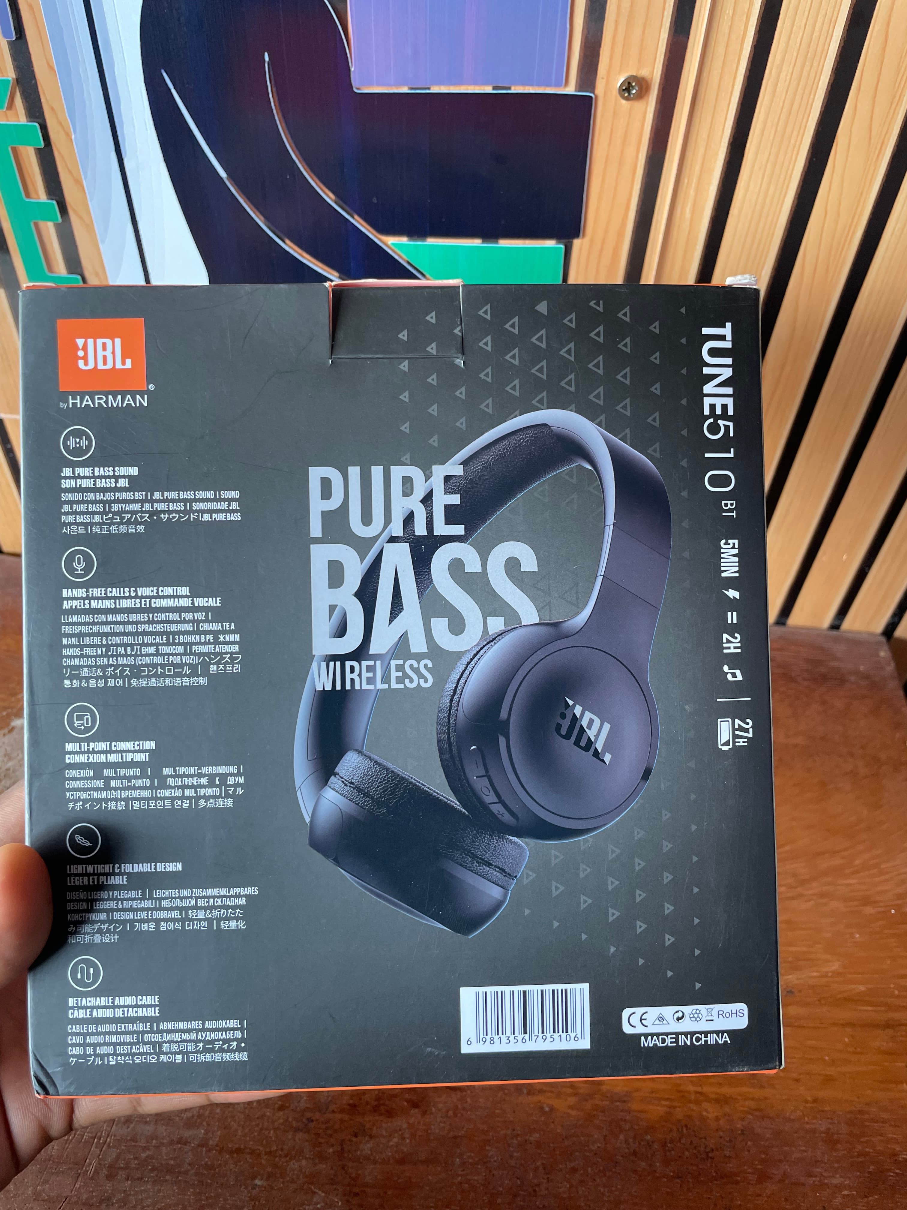Casque JBL TUNE 510BT